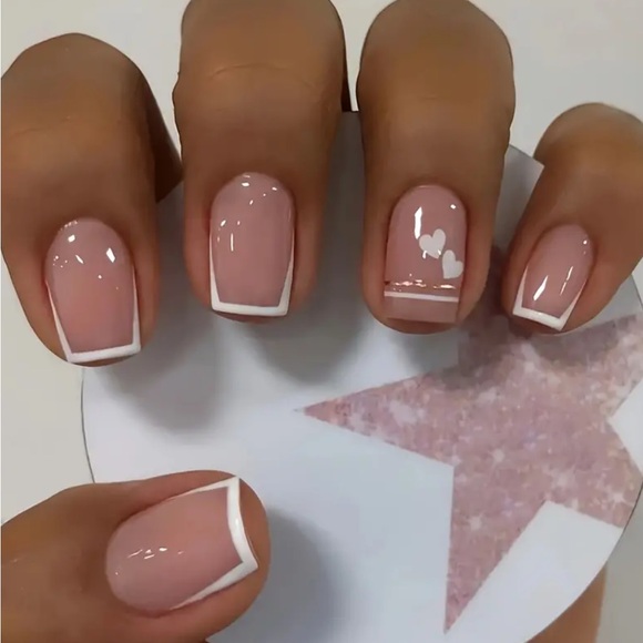 Other - NWOT~ Full cover press on nails, set of 24 count. Includes nail glue